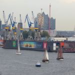 Paradeblick vom Dockland