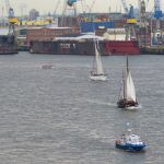 Paradeblick vom Dockland