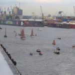 Paradeblick vom Dockland